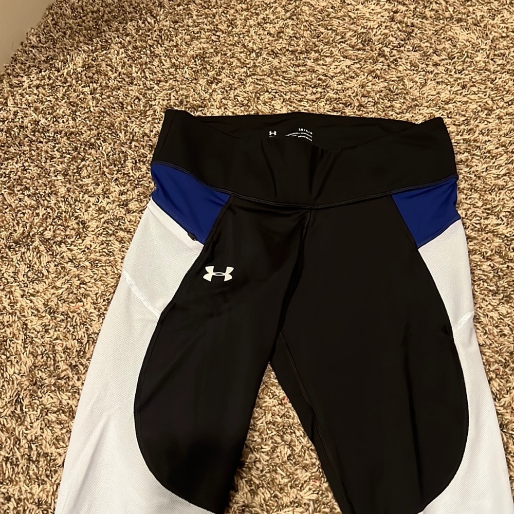 Womens under armour heat gear compression leggings size large